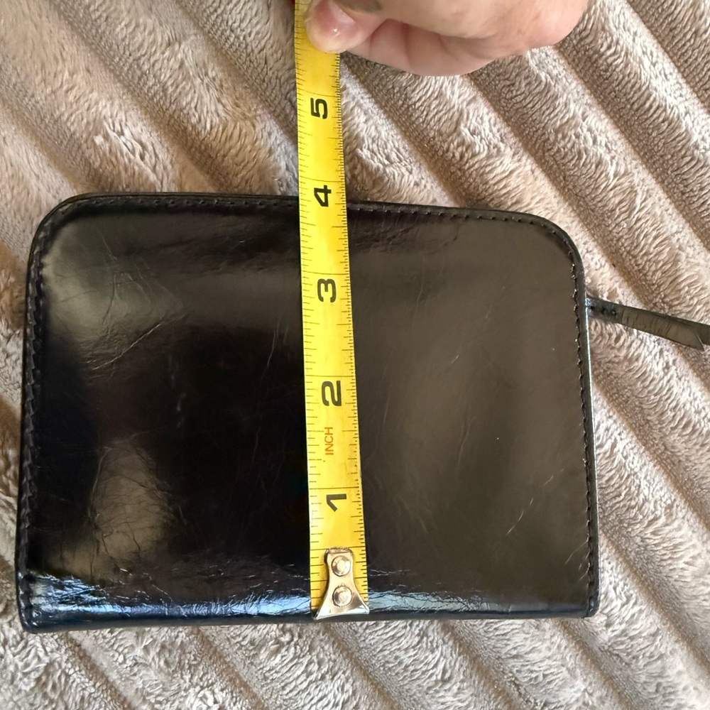 HOBO black leather wallet - Picture 5 of 6